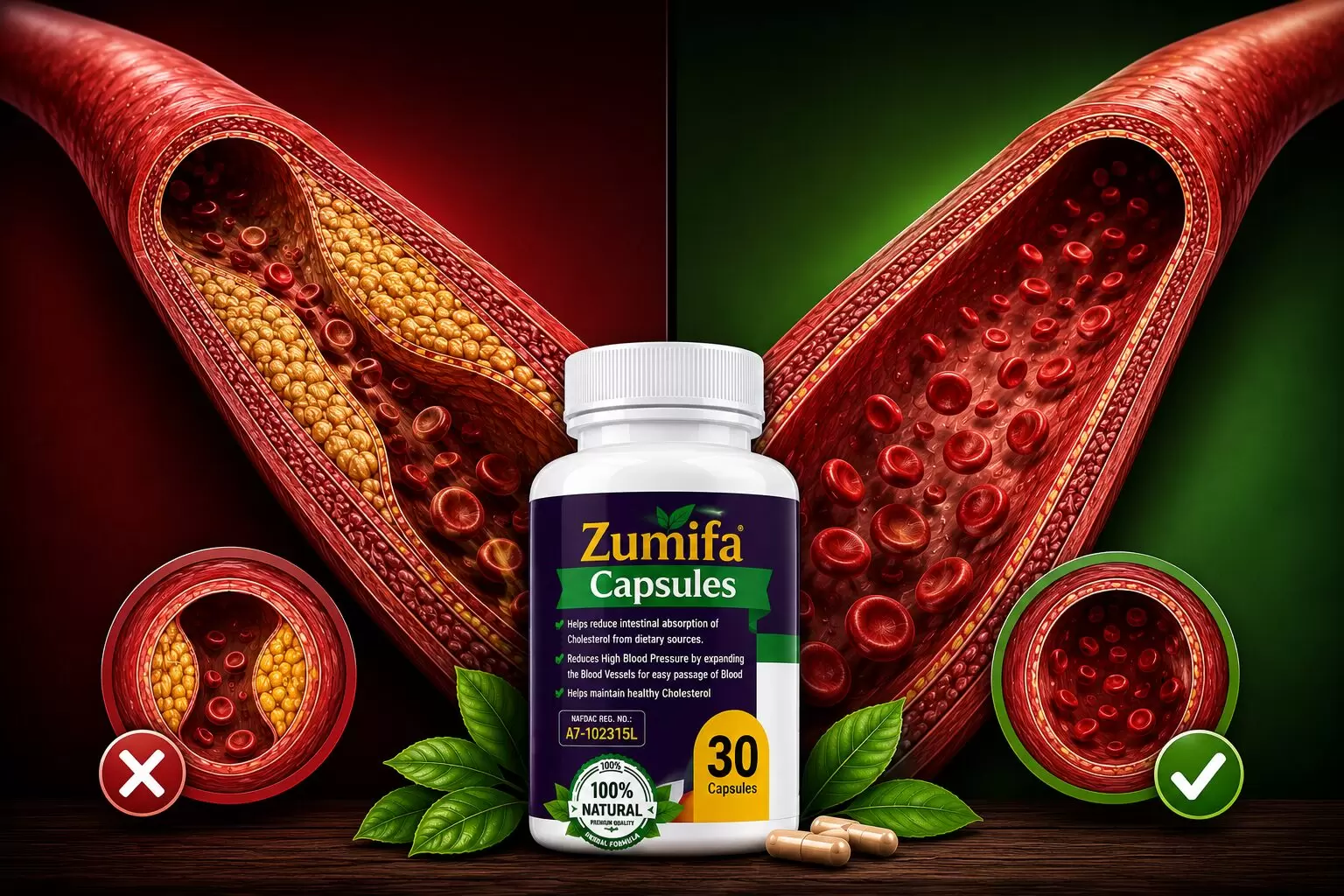 Zumifa banner — natural support