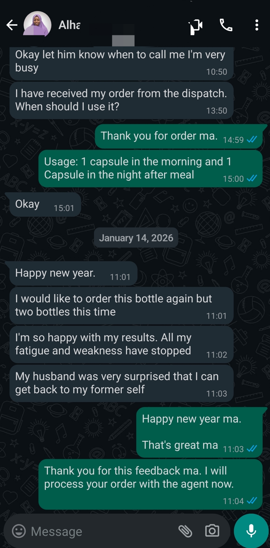 Customer testimonial 2