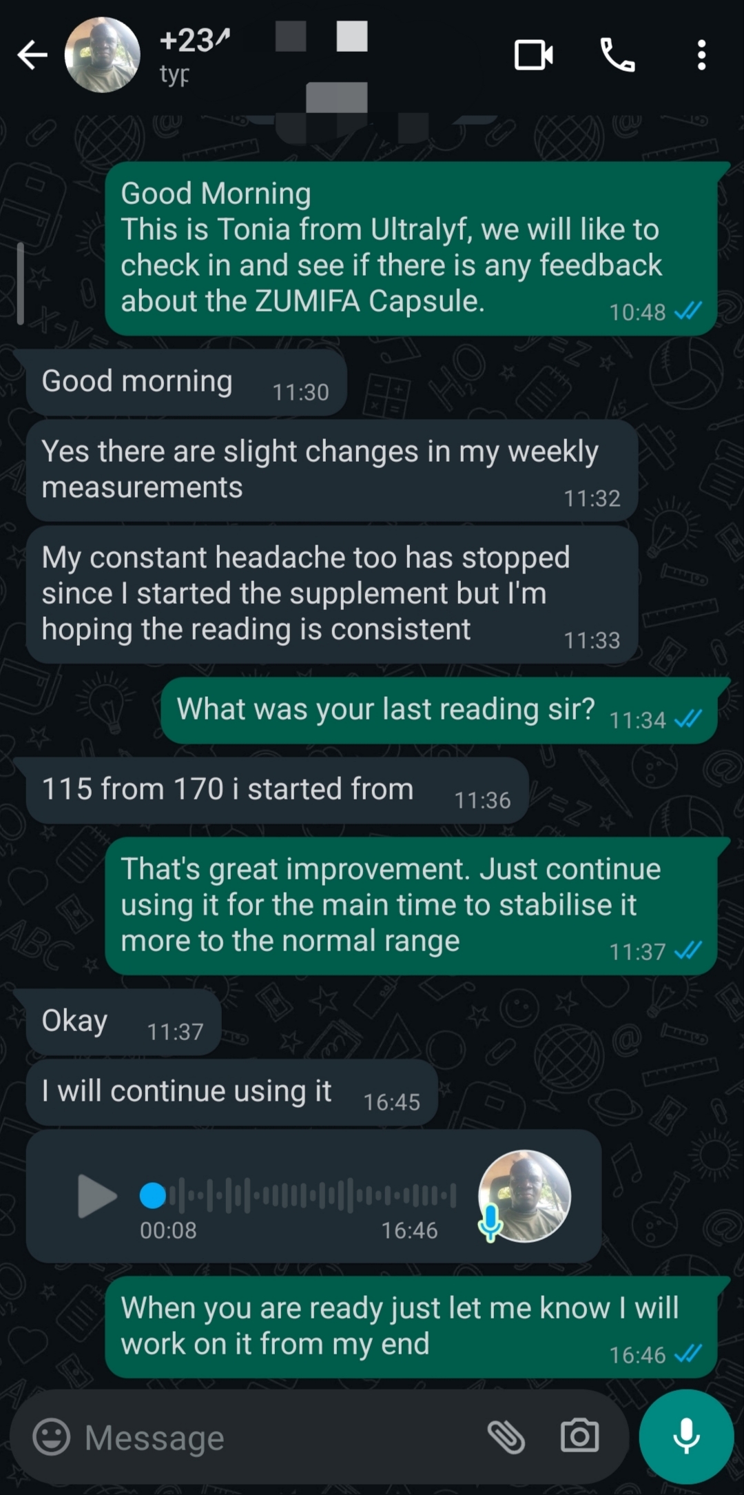 Customer testimonial 3