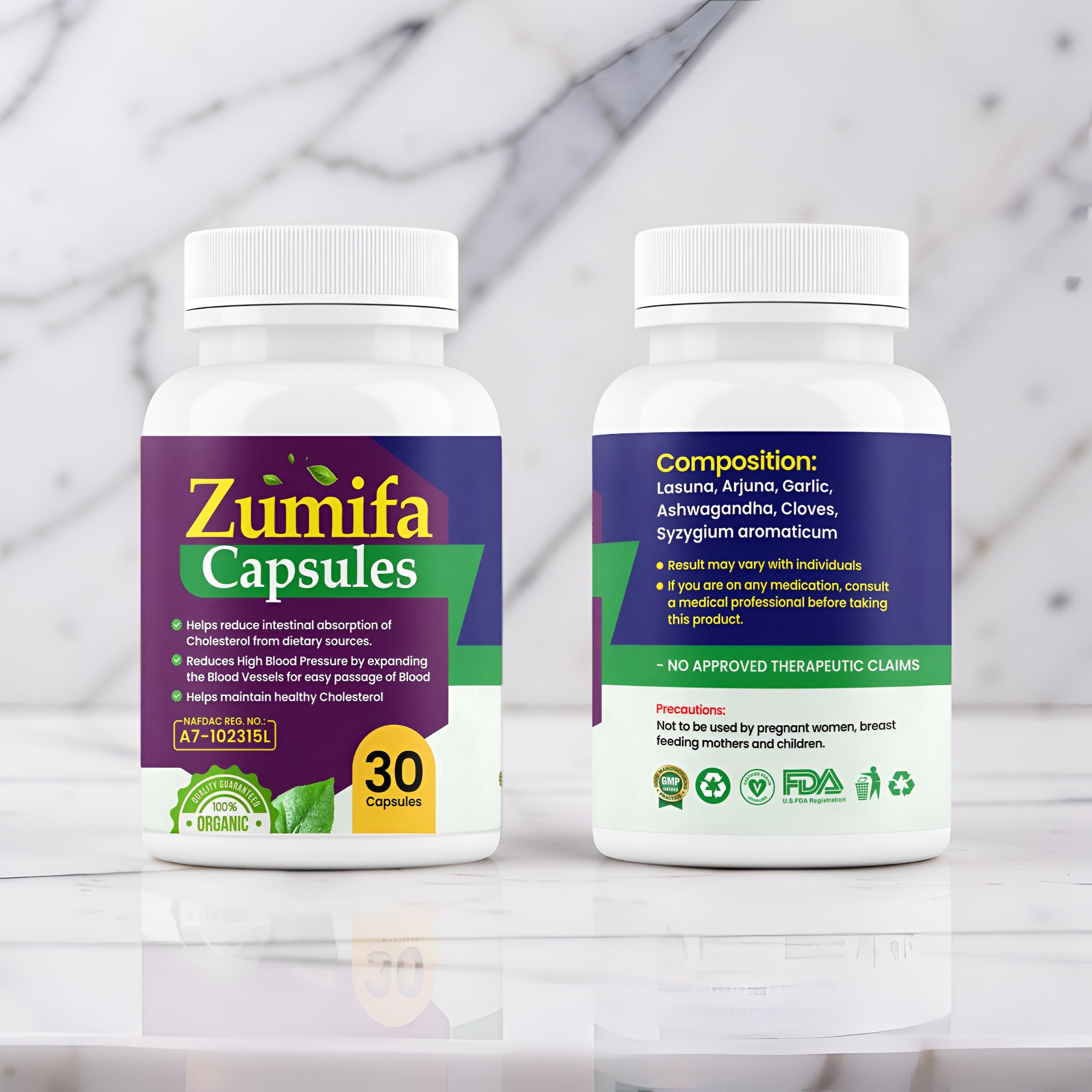 Zumifa Capsules bottle
